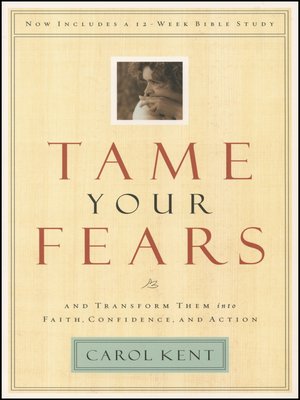 cover image of Tame Your Fears